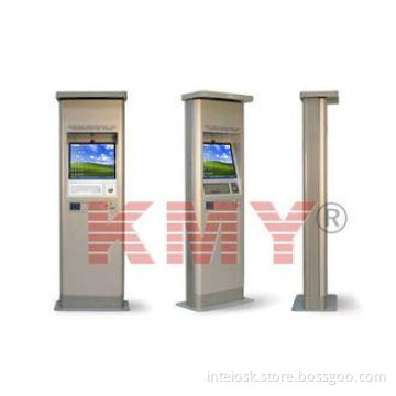 15'' Free Standing Outdoor Information Interactive Touch Ki